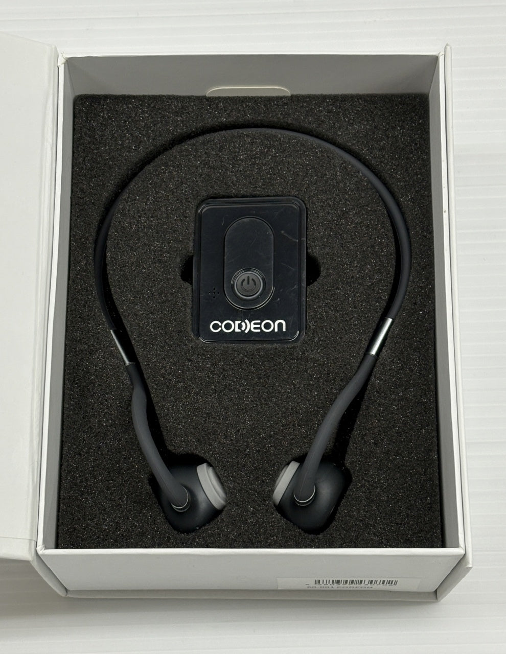 送料無料 ウェザリー・ジャパン 骨伝導ヘッドホン 集音器付き CODEON-GR囗T巛