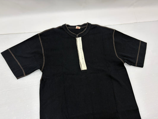 リアルマッコイズ Tシャツ サイズL 半袖 ヘンリーネック ジョーマッコイ The Real McCoy's BALLPARK JOE MCCOY