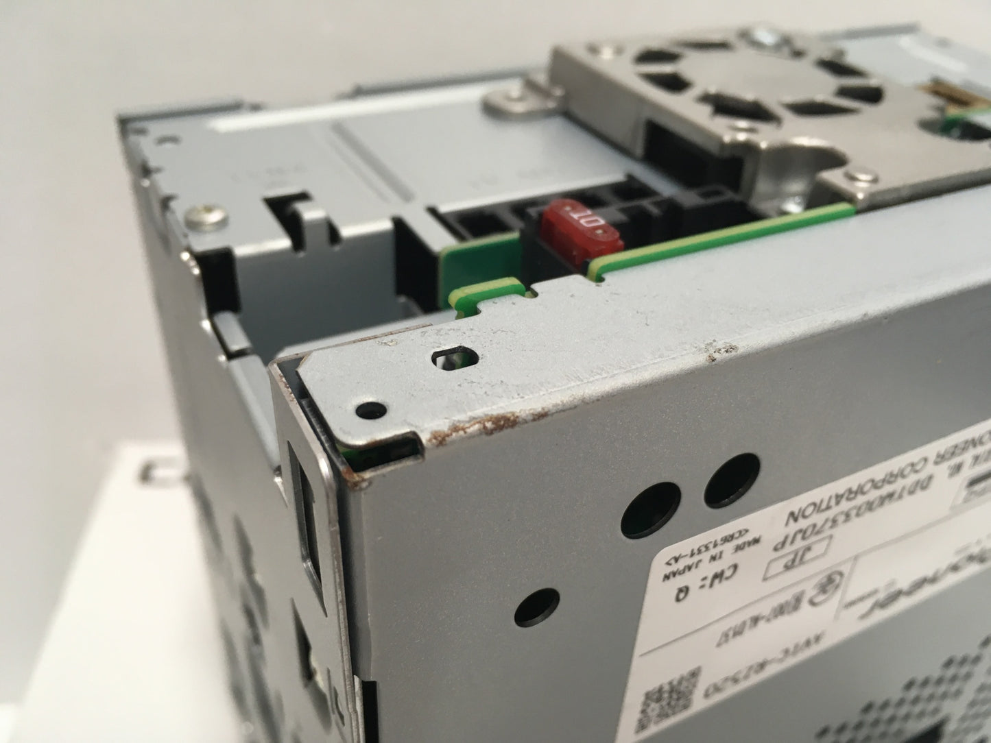 ※送料無料※ Pioneer carrozzeria  楽ナビ メモリーナビ AVIC-RZ520 地図データ2022年11月版 中古 囗G