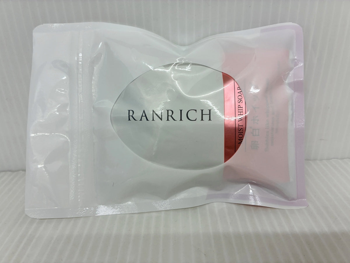 RANRICH 美白オールインワン 宝石ジェル 50g×2 卵白ホイップ石鹸 1