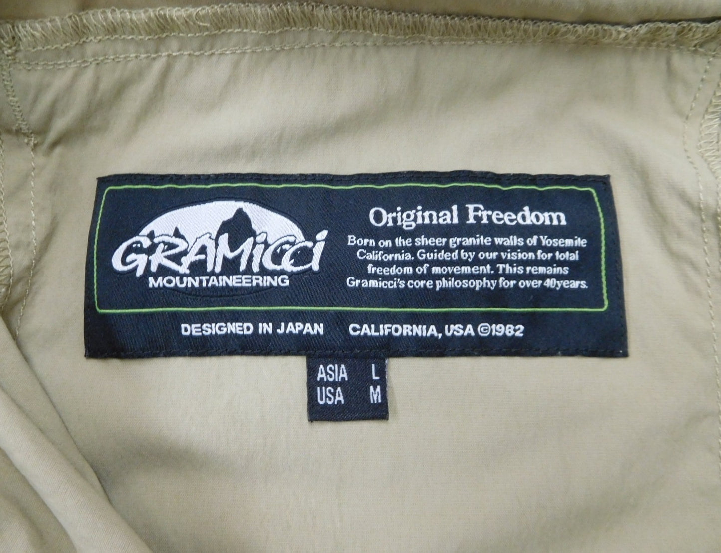 Gramicci グラミチ ソフトシェル ナイロンスカート G4SW-SK025 size:L囗T巛