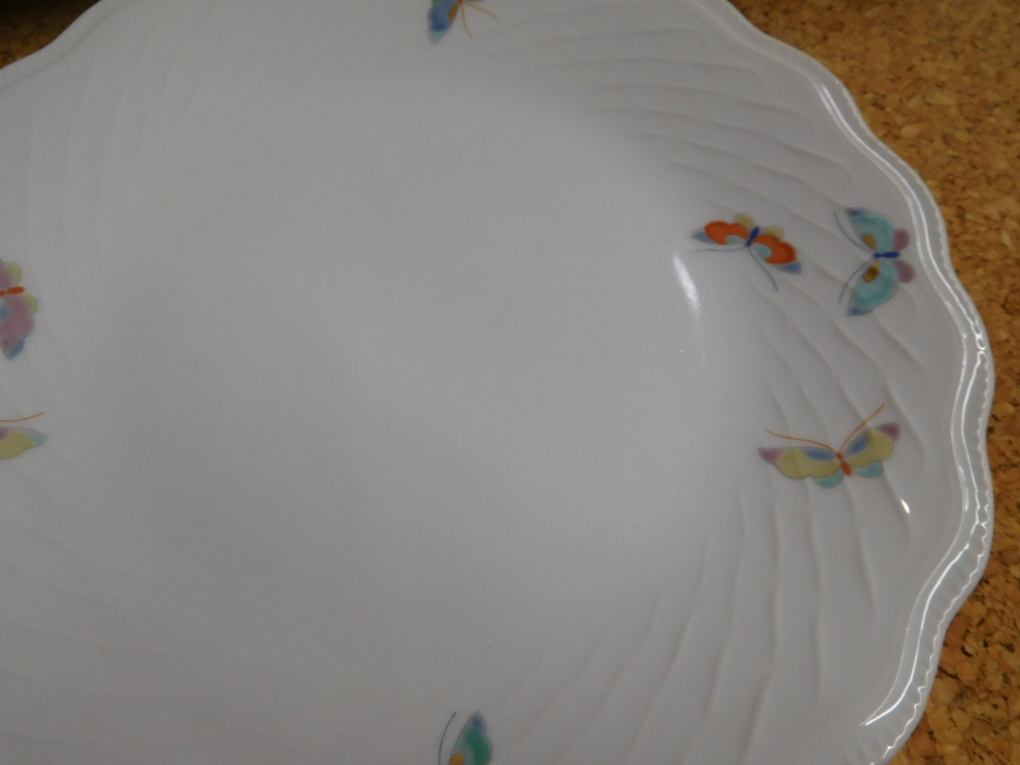 送料無料 深川製磁 蝶 皿揃い 囗T巛