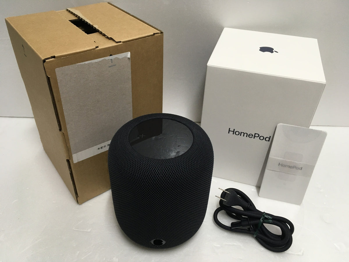 ※送料無料※ Apple HomePod 第2世代 MDEW4J/A A2825 ミッドナイト スマートスピーカー 中古 囗G