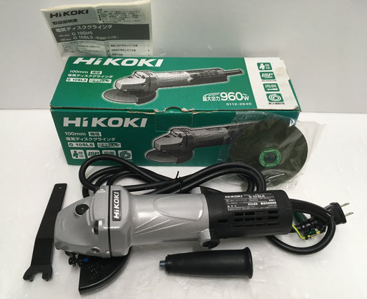 ※送料無料※ HiKOKI 100mm 電気ディスクグラインダー G10SL5 2019年製 中古 囗G