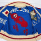 エビス カウチンセーター ブラックバスルアー柄 EVISU ニット カーディガン セーター サイズ38