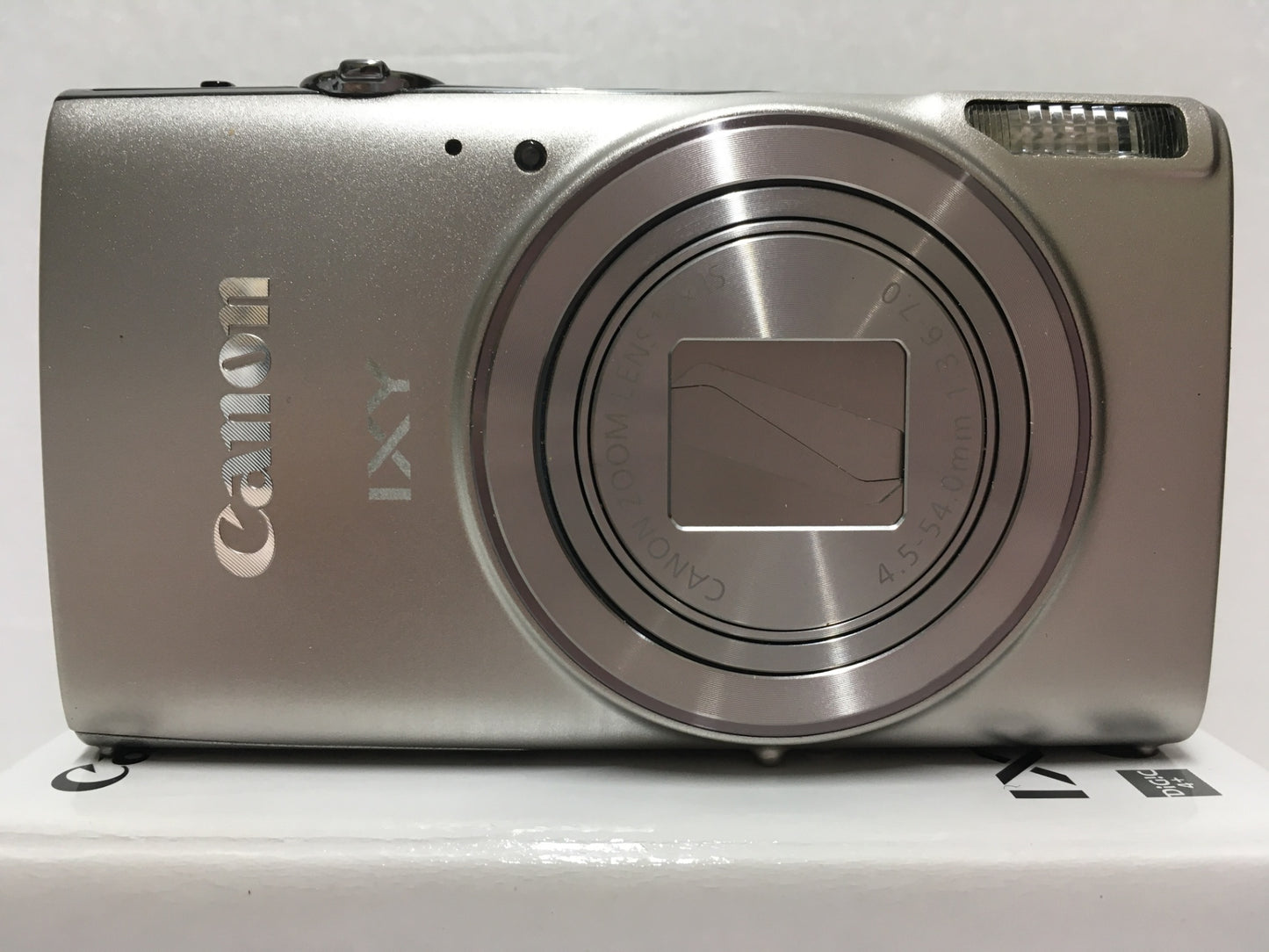 ※送料無料※ Canon コンパクトデジタルカメラ IXY650 2020万画素 シルバー 中古 囗G