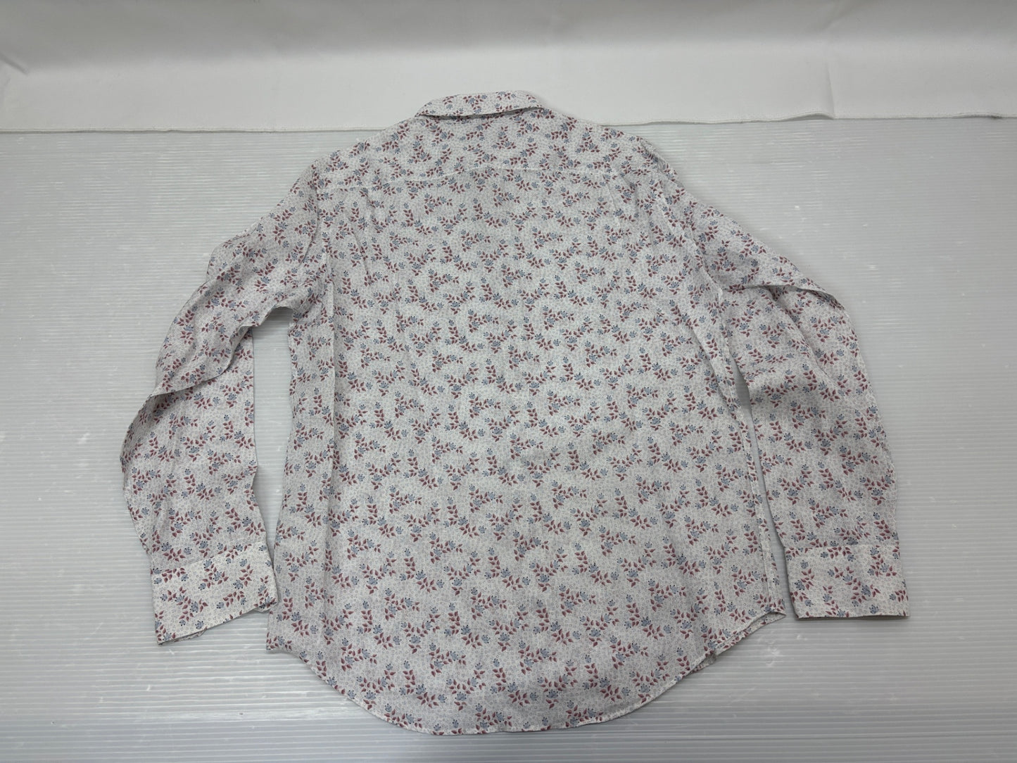 ポールスミス シャツ 花柄 長袖 麻100% サイズM Paul Smith LONDON