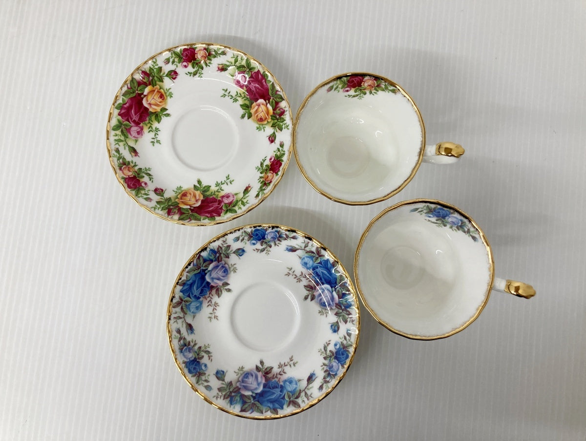 ROYAL ALBERT ロイヤルアルバート カップ＆ソーサー 4客