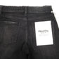 タグ付！Healthy DENIM ヘルシーデニム テーパードデニム H. Salt Black Fringe H59352803bkf size:24囗T巛