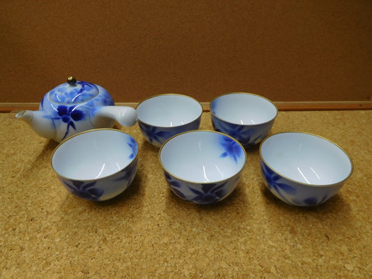 送料無料 深川製磁 カトレア 急須茶器 囗T巛