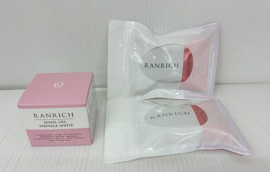 RANRICH 宝石ジェル リンクルホワイト 50g×1 卵白ホイップ石鹸 2