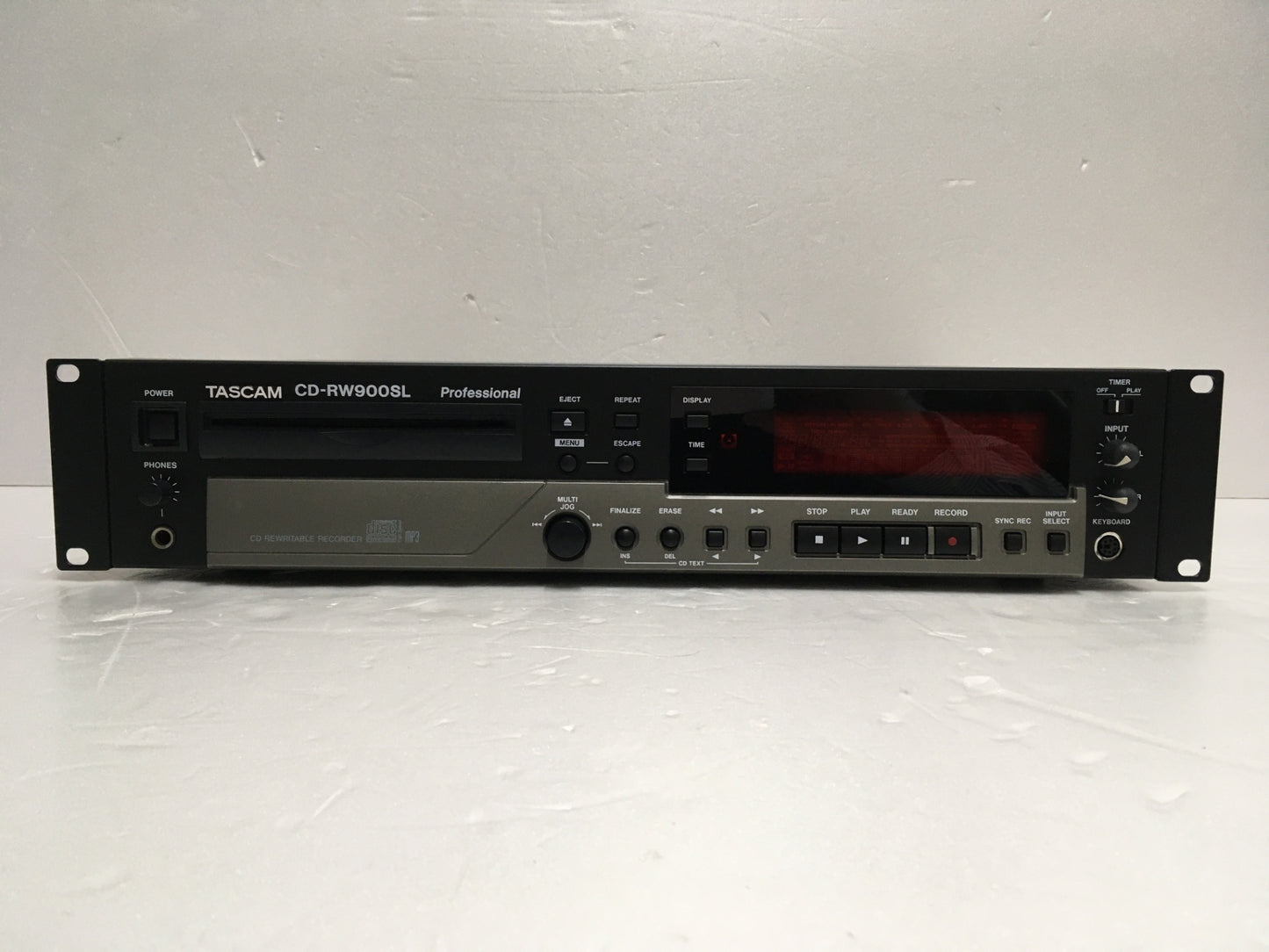 ※送料無料※ TASCAM タスカム 業務用 CDレコーダー CD-RW900SL 2012年製 ジャンク品 囗G