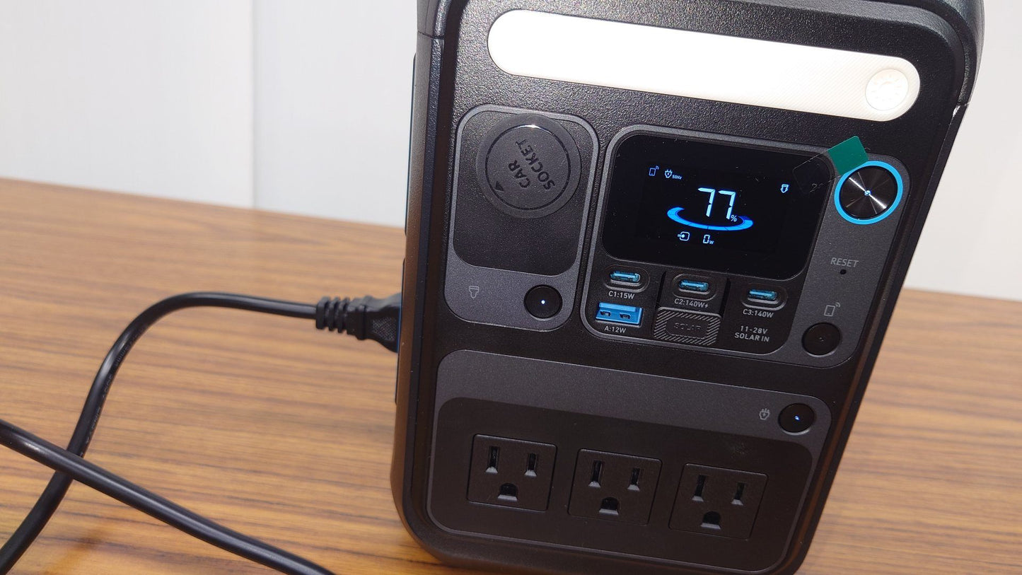 ANKER　アンカー　ポータブル電源「SOLIX C300」　A1722511　囗T巛