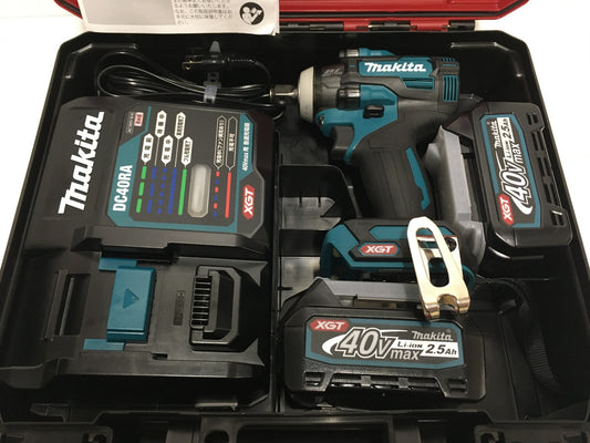 ※送料無料※ マキタ makita 充電式インパクトレンチ TW004GRDX セット品 未使用相当 囗G
