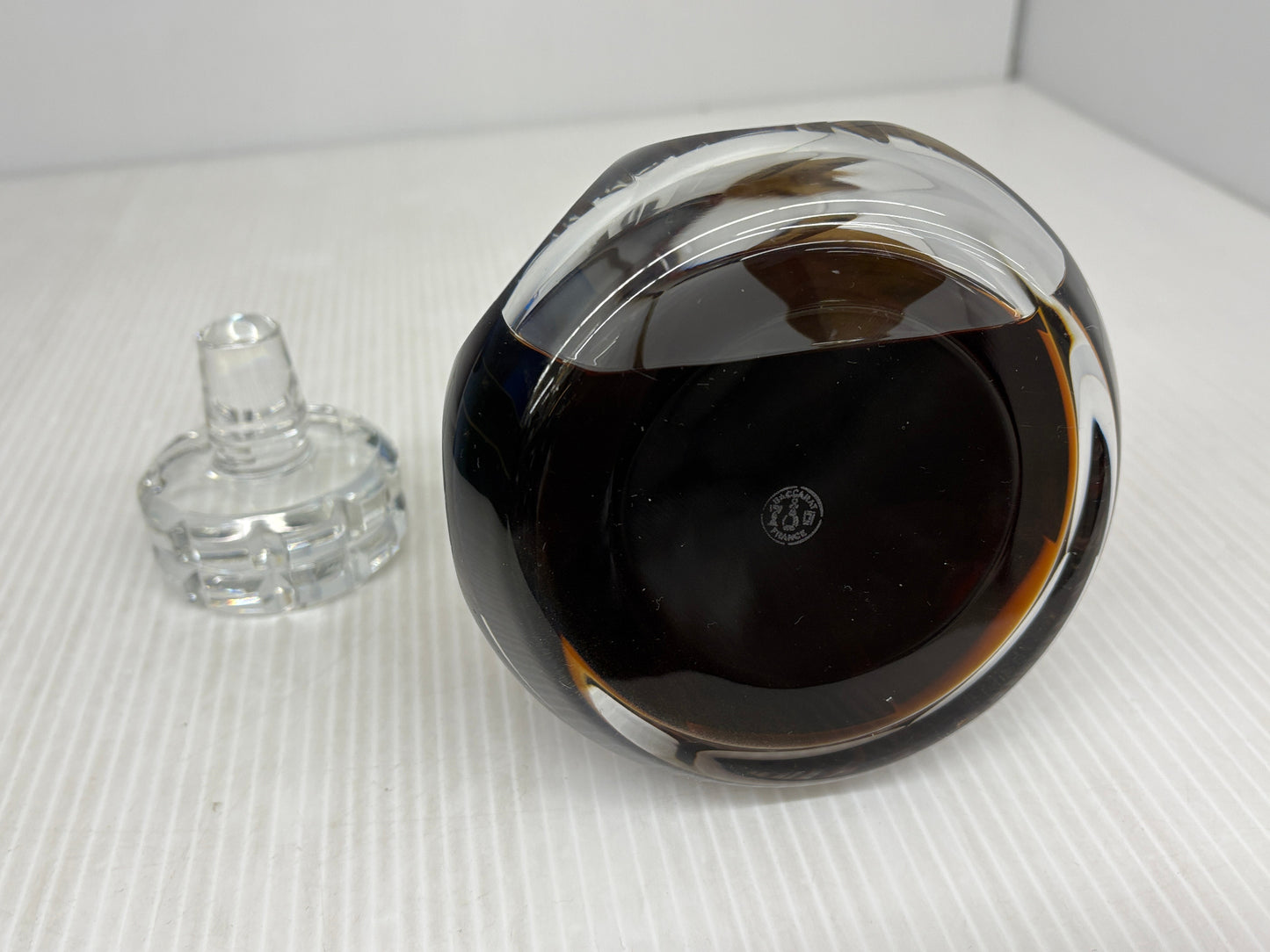 COURVOISIER Napoleon Baccarat crystal decanter クルボアジェ ナポレオン バカラボトル コニャック ブランデー 替栓あり