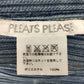 ※送料無料※ PLEATS PLEASE プリーツプリーズ イッセイミヤケ レディース デニム転写 ワンピース 表記サイズ3 古着 囗G