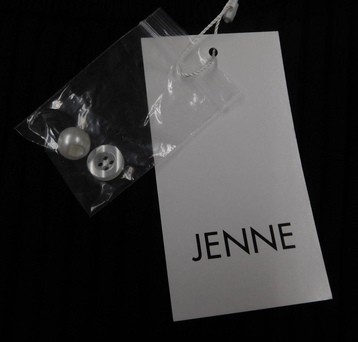 タグ付！JENNE ワンピース ブラック j20aw-op21 size:M囗T巛