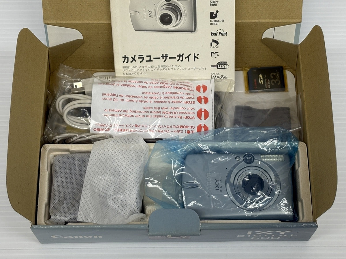 送料無料 Canon 710万画素デジカメ IXY DIGITAL 600囗T巛