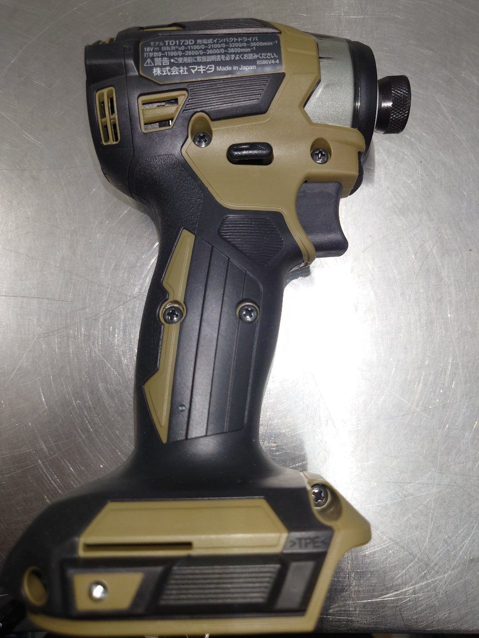Makita　マキタ　18V充電式インパクトドライバーセット(オリーブ)　TD173DRGXO　囗T巛