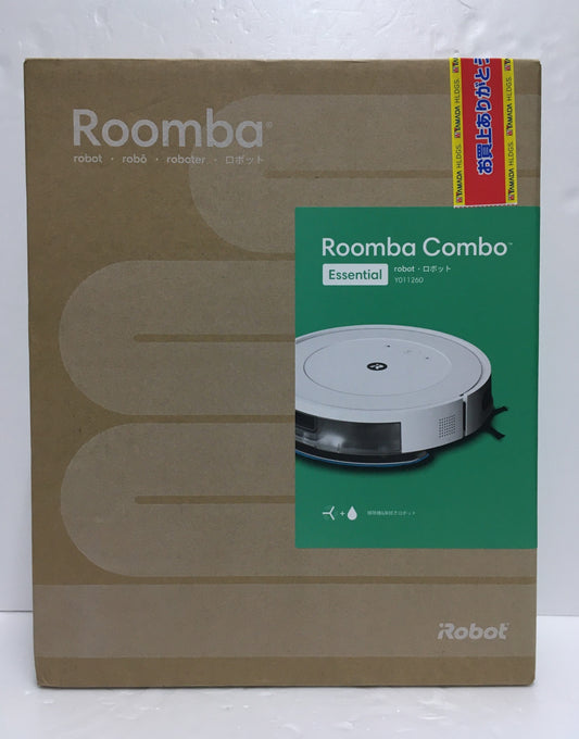 ※送料無料※ iRobot アイロボット ルンバ コンボ エッセンシャル ロボット掃除機 Y011260 未使用品 囗G