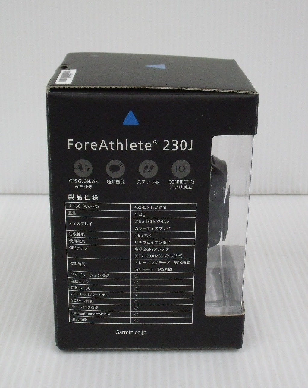 ガーミン スマート機能搭載GPSランニングウォッチ Fore Athlete 230J囗T巛