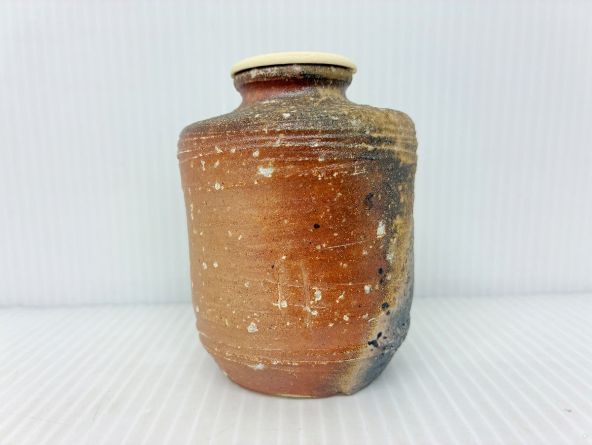 信楽 茶入 楽斎