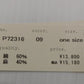 タグ付！prit  コットンリネン交織高密度ウェザー テーパードイージーパンツ グリーン P72316 日本製 size:ONESIZE囗T巛