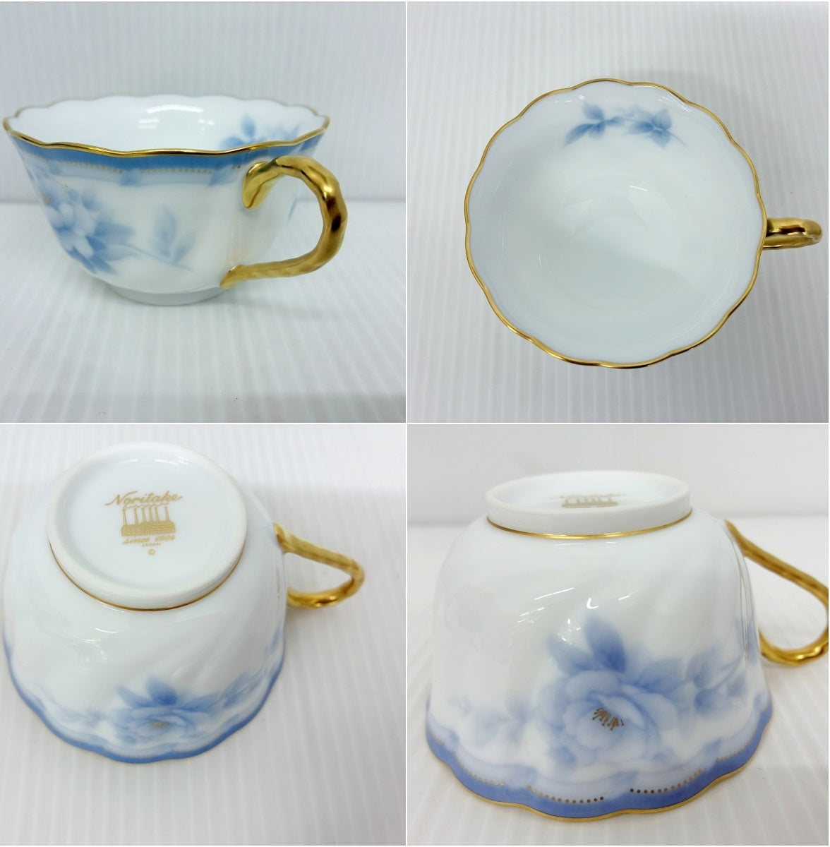 Noritake ノリタケ ダイヤモンドコレクション カップ＆ソーサー 2客