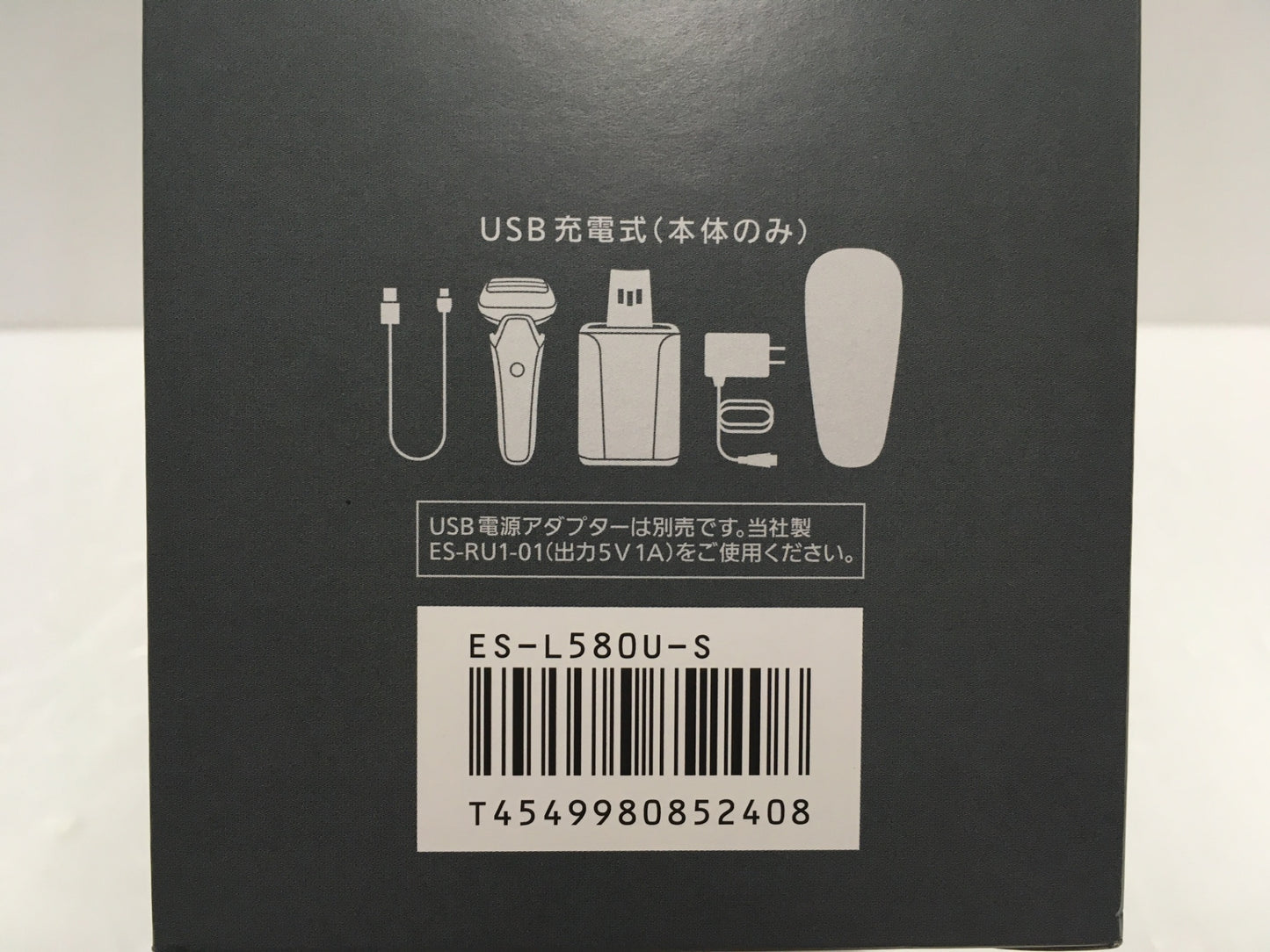 ※送料無料※ Panasonic シェーバー LAMDASH PRO5 ES-L580U-S シルバー 未使用 囗G