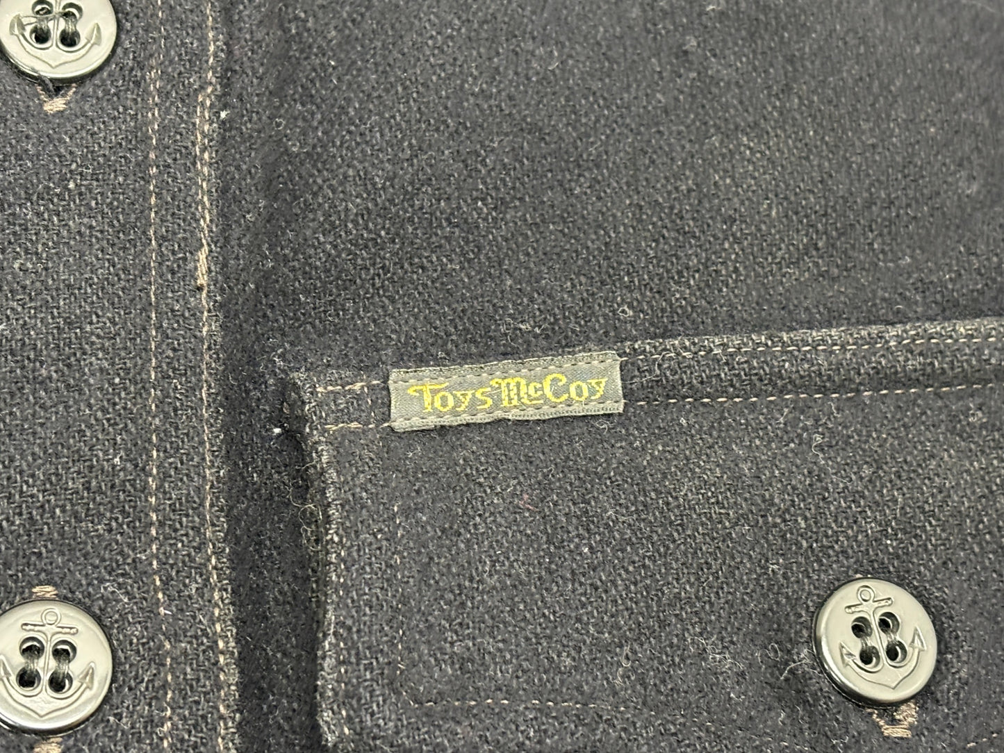 トイズマッコイ C.P.Oシャツ NAVAL CLOTHING FACTORY サイズ15 TOYS McCOY