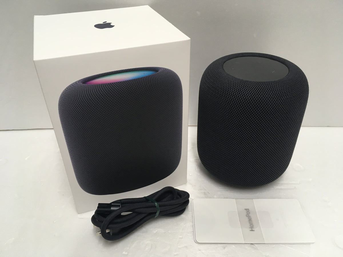 ※送料無料※ Apple HomePod 第2世代 MDEW4J/A A2825 ミッドナイト スマートスピーカー 中古 囗G