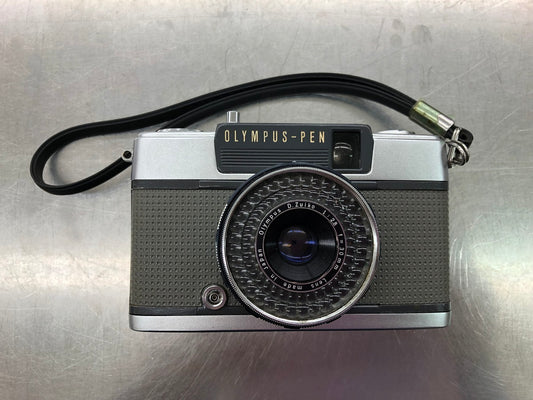 送料無料 ジャンク OLYMPUS-PEN オリンパスペン EES-2 フィルムカメラ 囗K巛