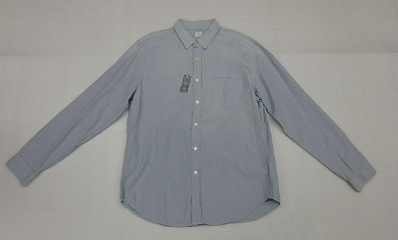 J.CREW オックスフォードシャツ コットン100％ ブルー size:L囗T巛