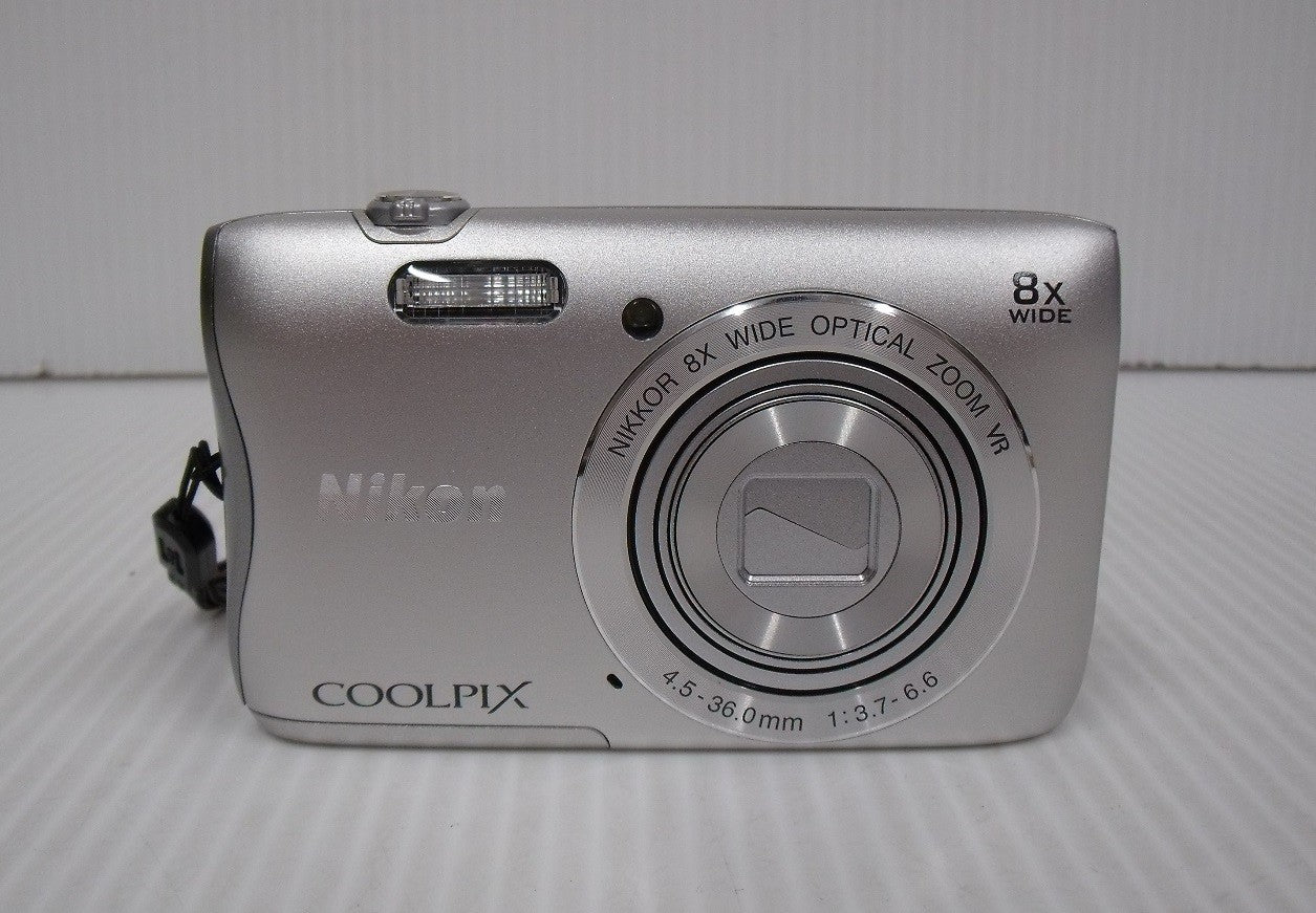 ニコン 2005万画素コンパクトデジカメ COOLPIX S3700 2015年モデル囗T巛