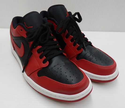 NIKE AIR JORDAN 1 LOW ナイキ エアジョーダン 553558-606 ジムレッド ブラック ホワイト size27.5cm囗T巛