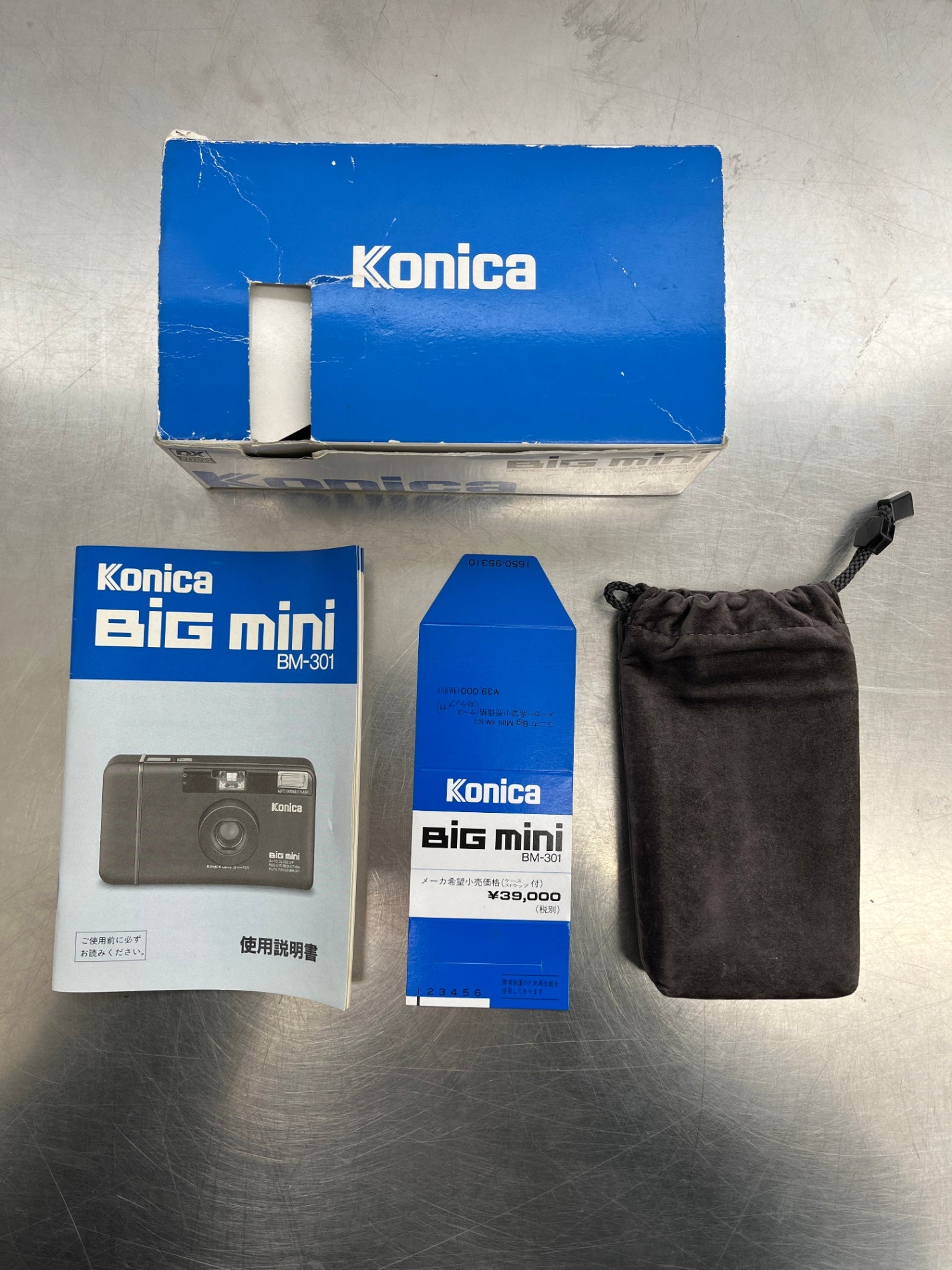 送料無料 ジャンク Konica コニカ フィルムカメラ BiG mini BM-301 囗K巛