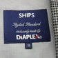 SHIPS シップス DIAPLEX ボンディング ハウンドトゥース ステンカラーコート 114-15-0012 size:M囗T巛