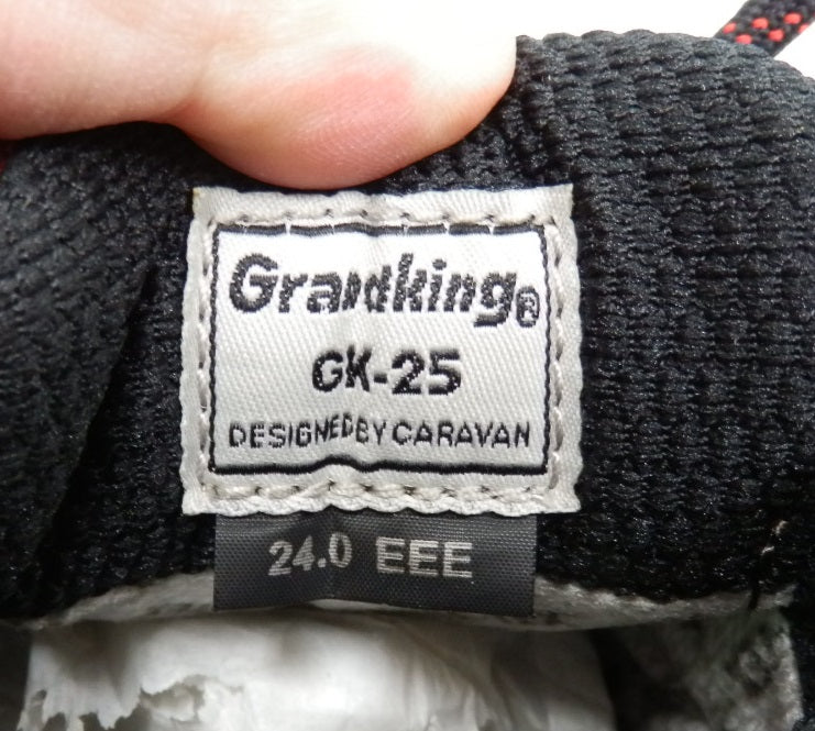 タグ付！Caravan キャラバン Grandking トレッキングシューズ GK-25 size:24cm 箱あり囗T巛