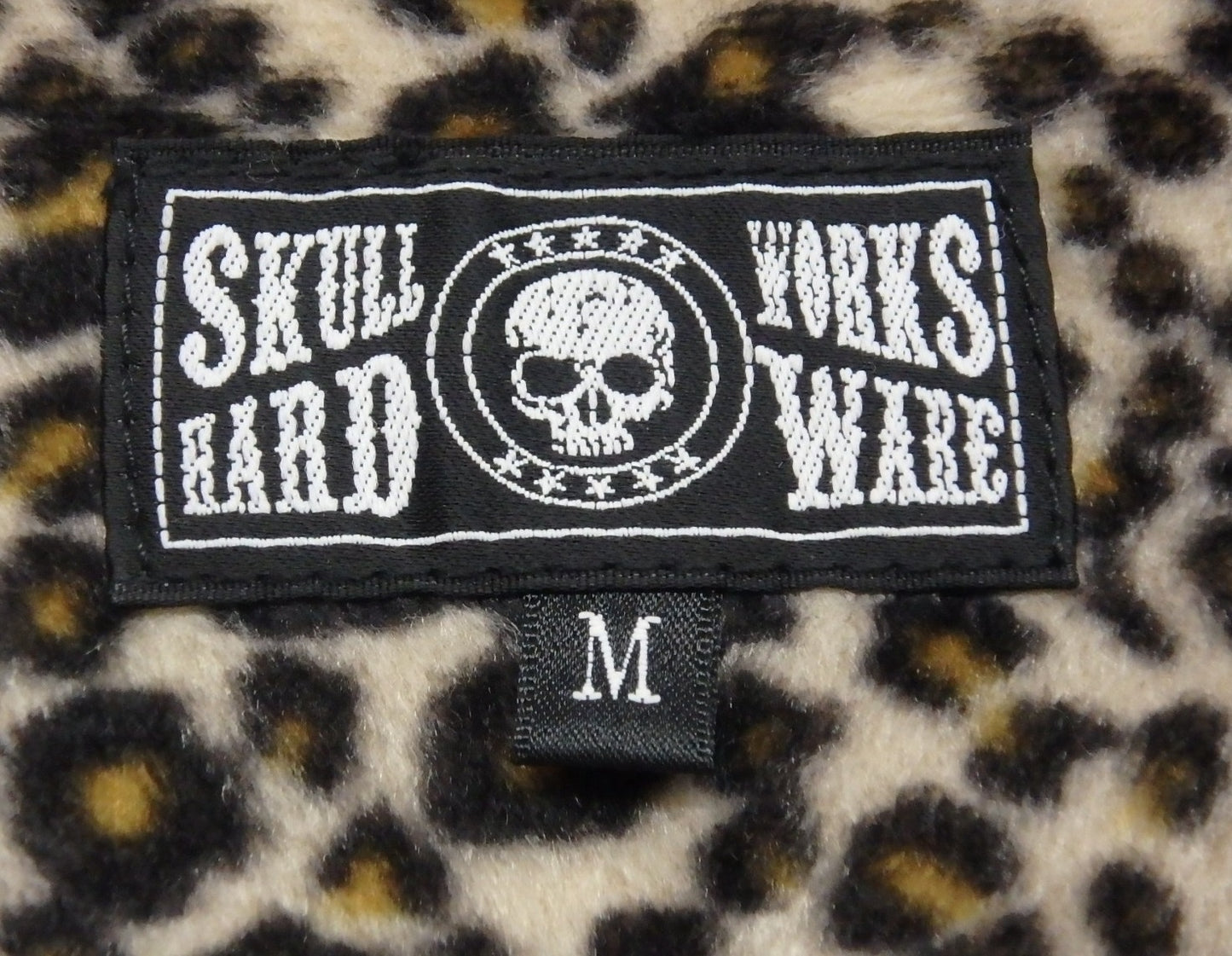 SKULL WORKS スカルワークス シャツ レオパード size:M囗T巛