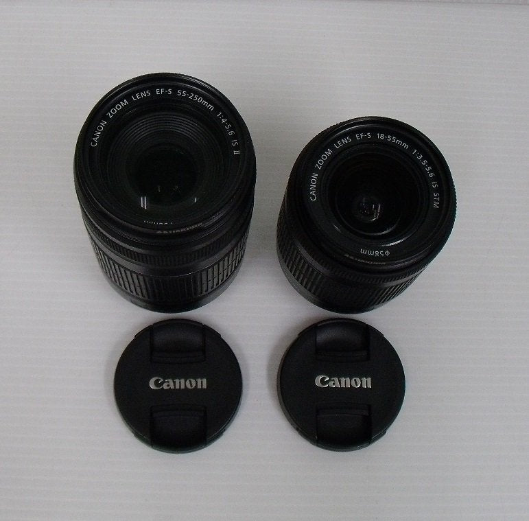 Canon 1800万画素 デジタル一眼レフ EOS Kiss X7 ダブルズームキット 囗T巛
