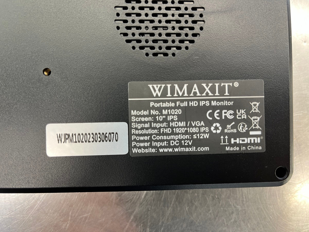 送料無料 WIMAXIT ワイマックスイット ポータブルモニター M1020 囗K巛
