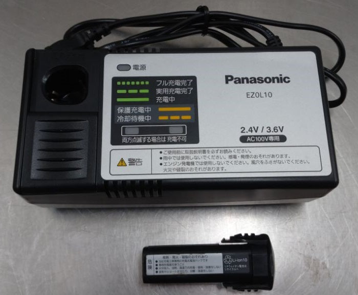 中古品 Panasonic 充電式ペンドリルドライバー EZ7410LA1S-B囗T巛