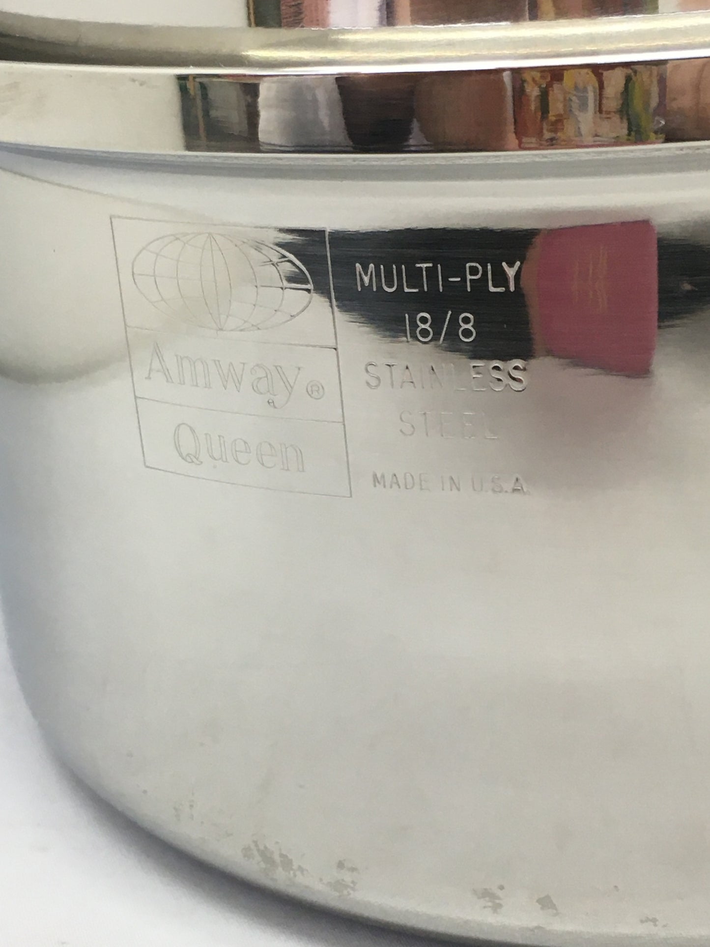 送料無料 Amway アムウェイ QUEEN クイーン 大ソースパン 囗K巛