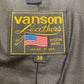 ※送料無料※ VANSON バンソン スター シングルライダース レザージャケット サイズ38 USED 囗G