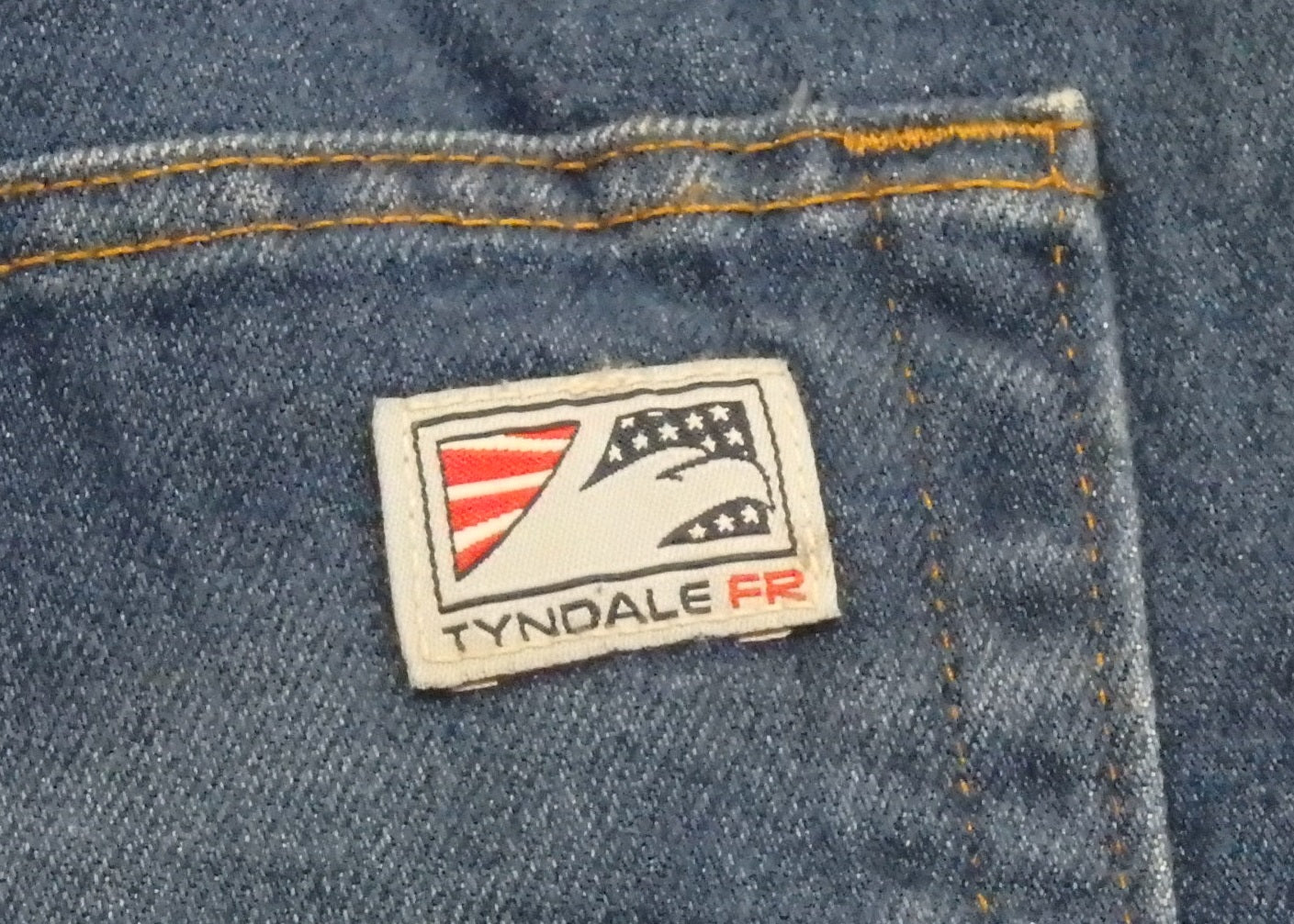 TYNDALE ペインターパンツ 90年代 F290T インディゴ アメリカ製 シミあり  size:W32囗T巛