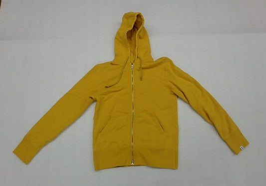 BEAMS+ LOOPWHEELER ビームスプラス別注 ループウィラー フルジップパーカー イエロー size:M囗T巛