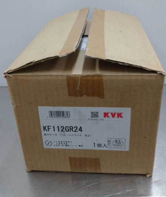 未使用品 ＫＶＫ サーモスタット式 浴室用シャワー水栓 KF112G R24 囗T巛