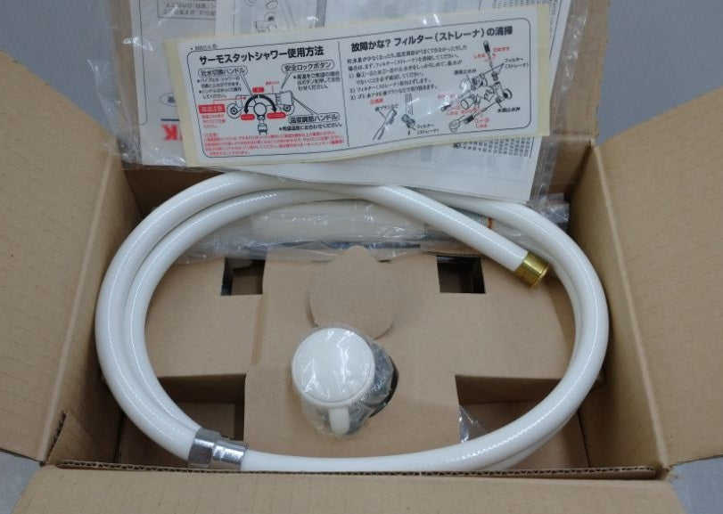 未使用品 ＫＶＫ サーモスタット式 浴室用シャワー水栓 KF112G R24 囗T巛