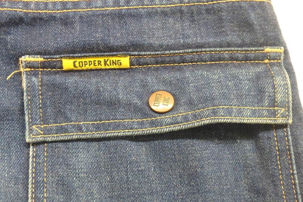 WAREHOUSE ウエアハウス COPPERKING インディゴ ジーンズ size:34囗T巛