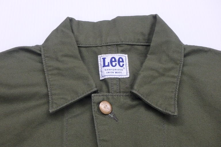 タグ付！Lee リー ワークコ-ト GLT035 カーキ ベトナム製 size:XS囗T巛